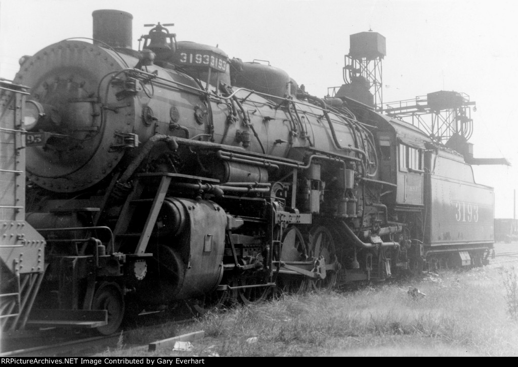 ATSF 32-8-2 #193 - Atchison, Topeka & Santa Fe